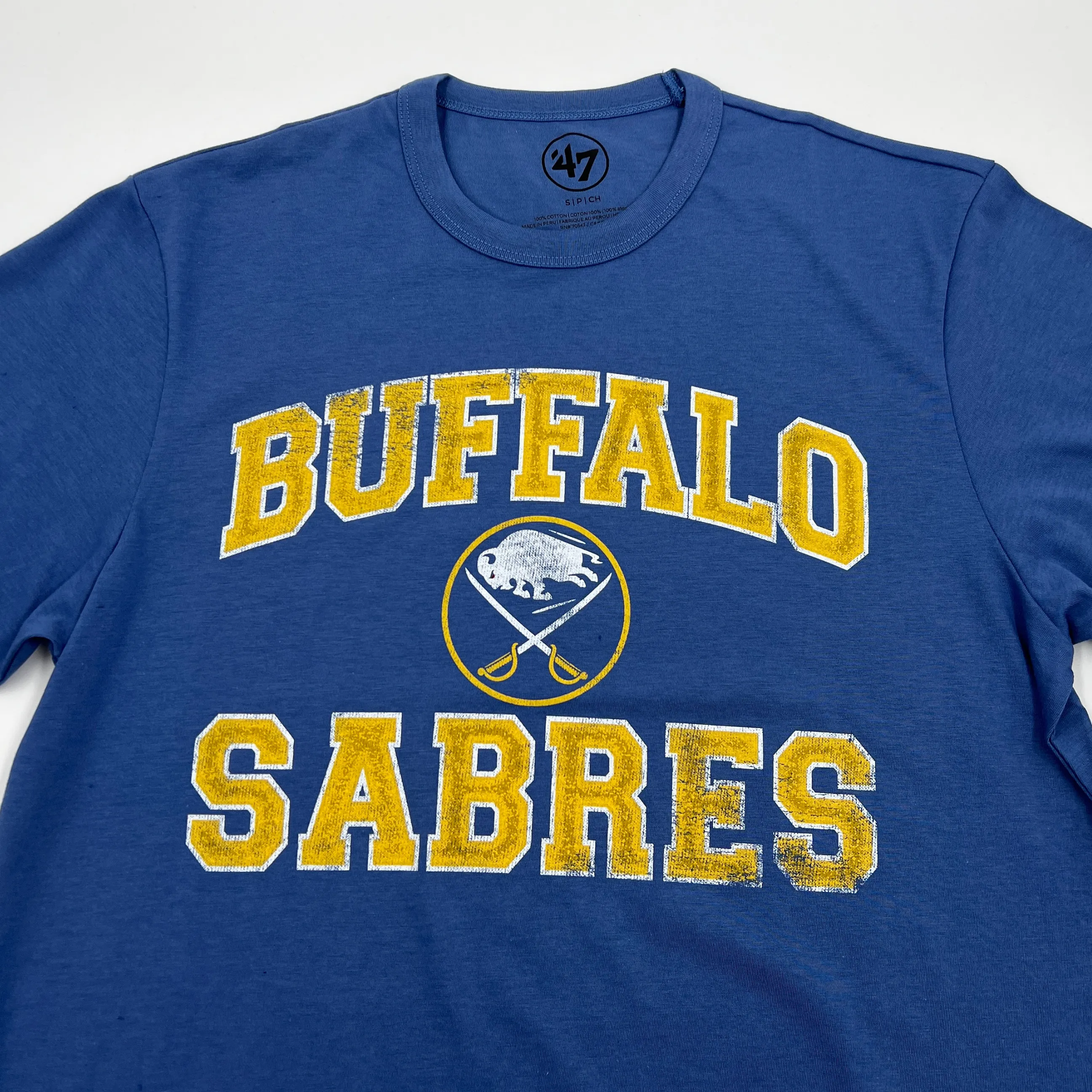 '47 Brand Buffalo Sabres Cadet Blue Short Sleeve Shirt