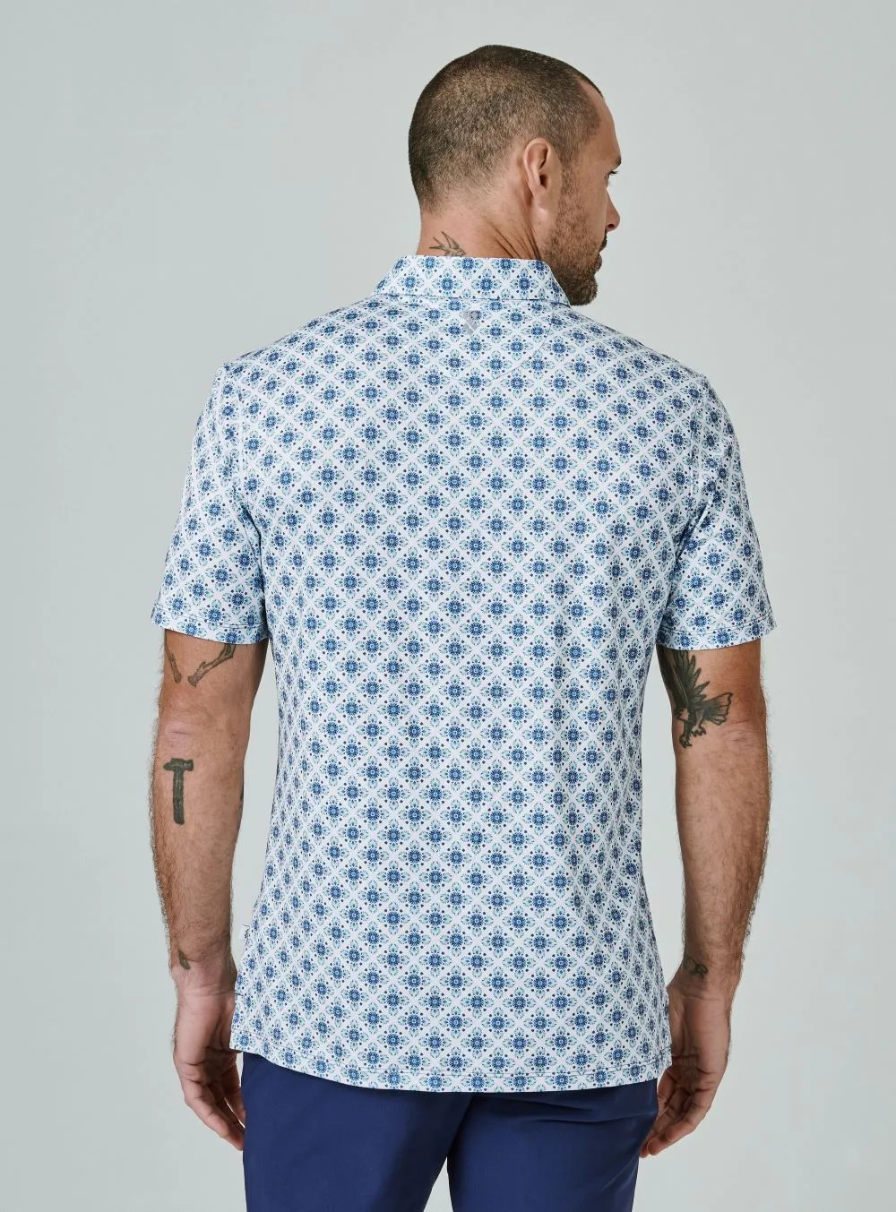 '7Diamonds' Men's Leon Polo - Teal