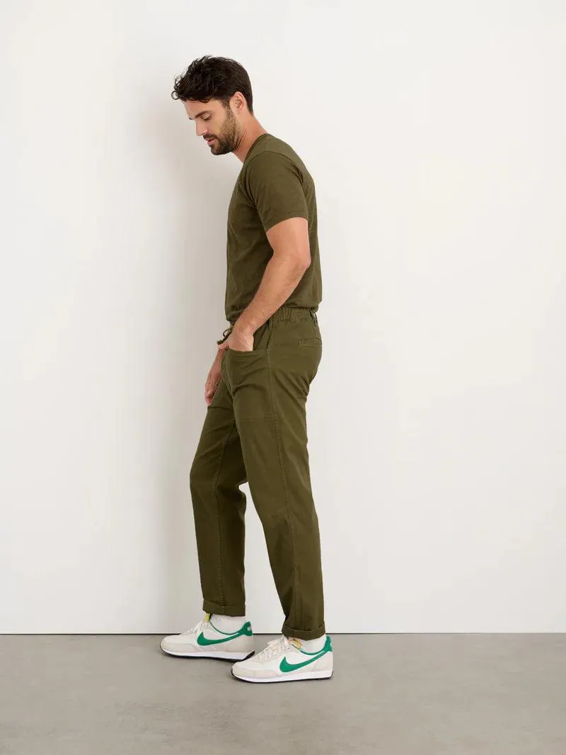 Alex Mill - Standard T-Shirt in Slub Cotton - Faded Deep Olive