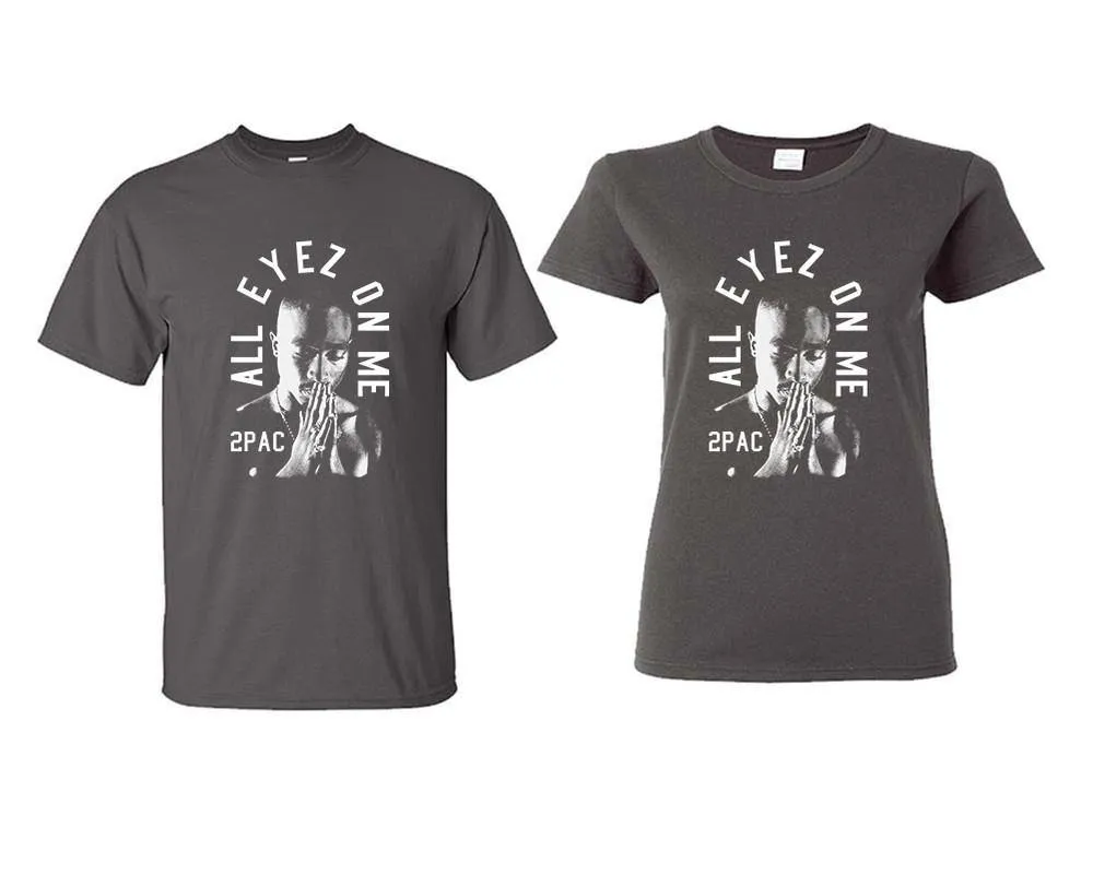 All Eyes On Me Couple Matching Shirts, Design Man and Woman Shirts