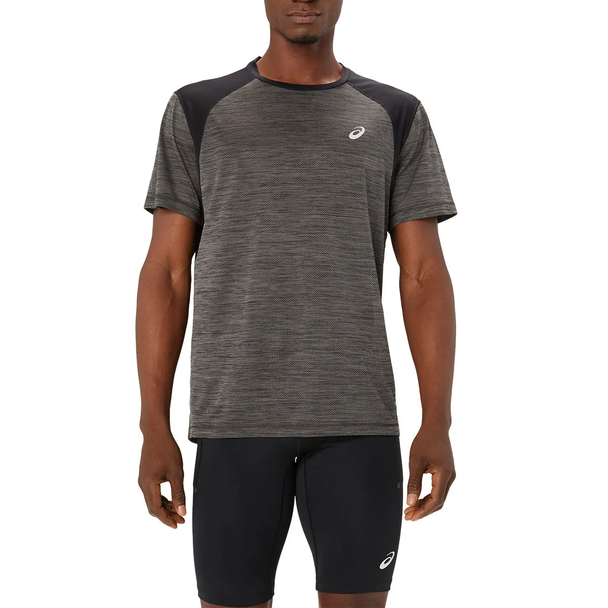 Asics Road Ss Top Men Black    