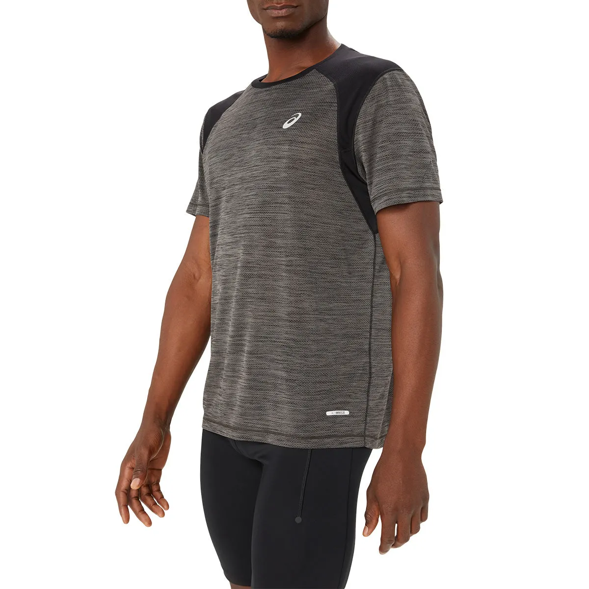 Asics Road Ss Top Men Black    