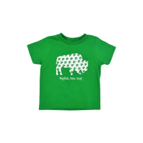 BFLO Irish Kelly Green Toddler Short Sleeve Shirt