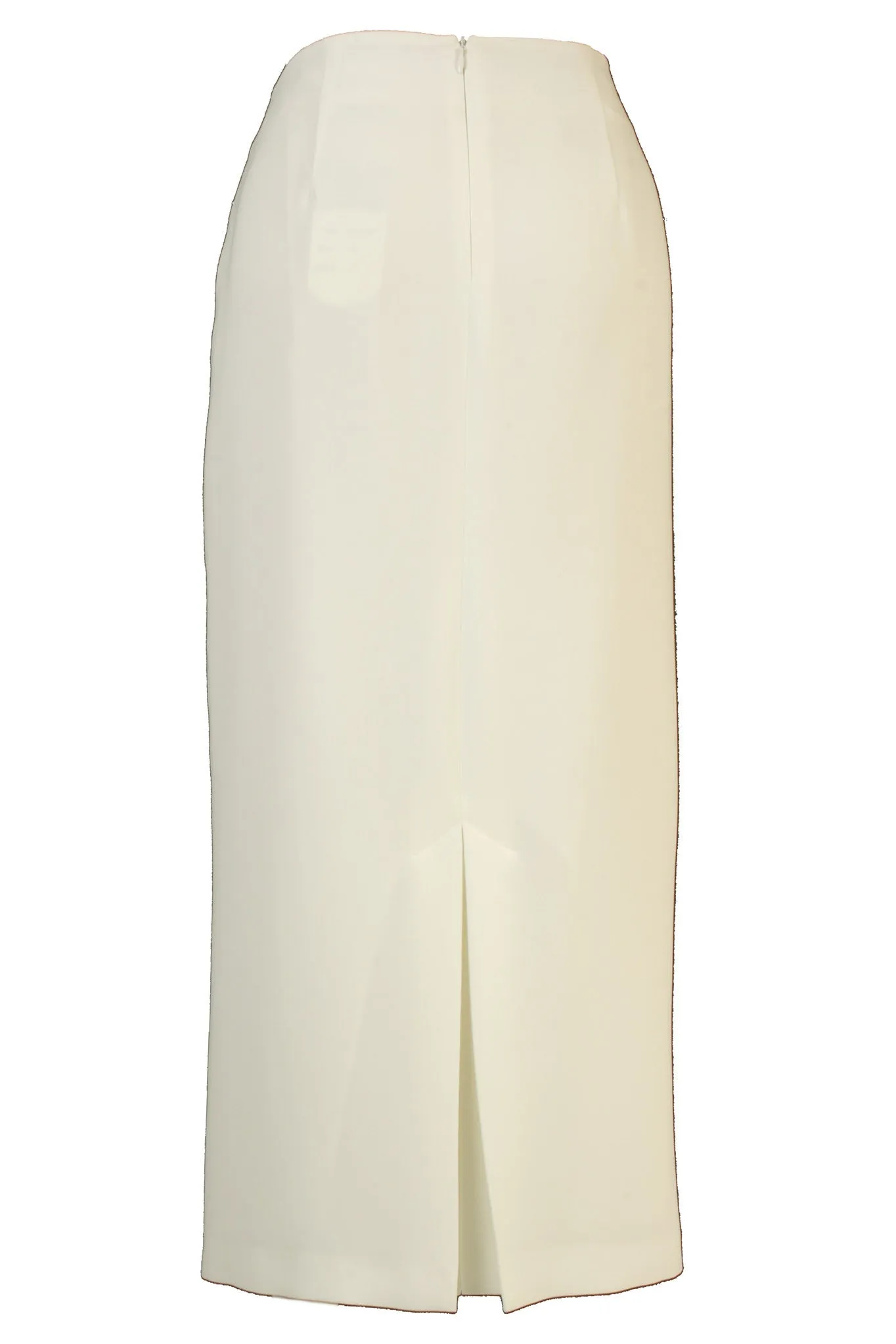 Busy Clothing Womens Light Cream Off White Long Skirt