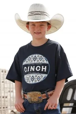 Cinch Boys T-Shirt - Navy