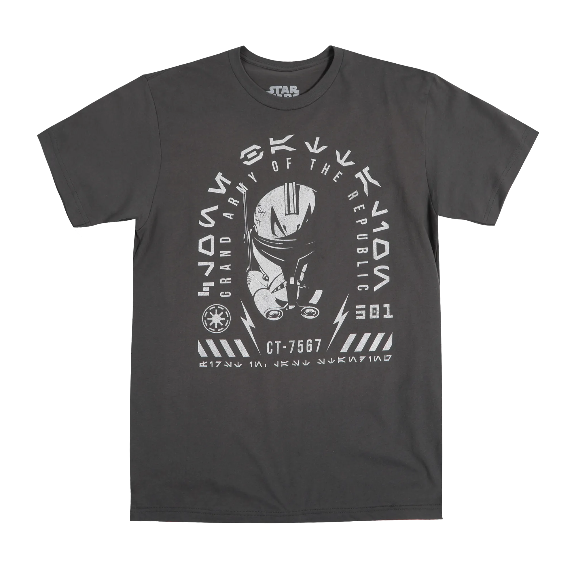 Clone Battalion Rex Charcoal Tee