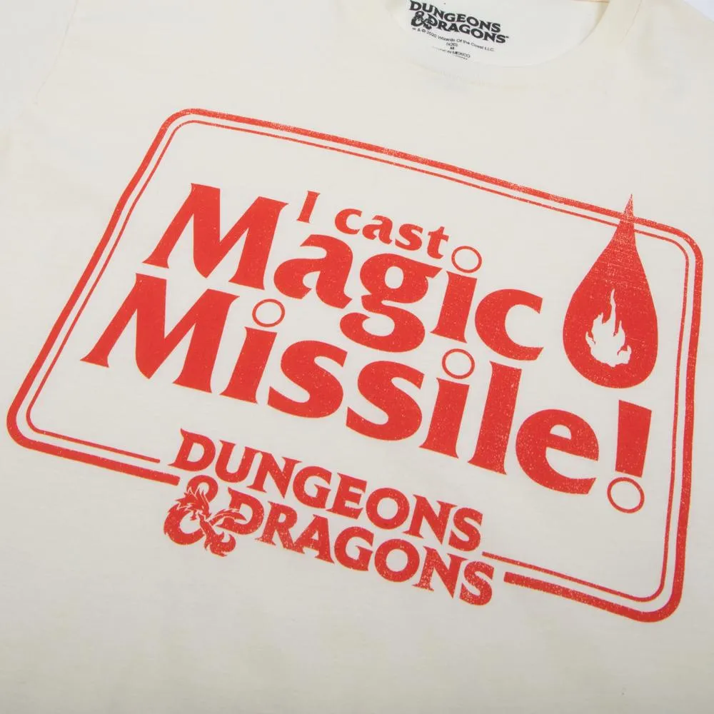 D&D Magic Missile Natural Tee