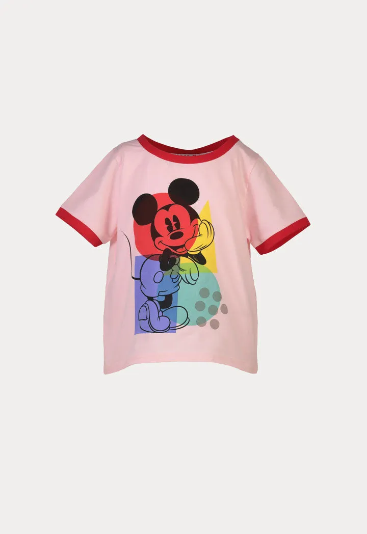 Disney Contrasting Ribbed T-Shirt