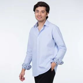 Dress Shirt | Sky Stripe