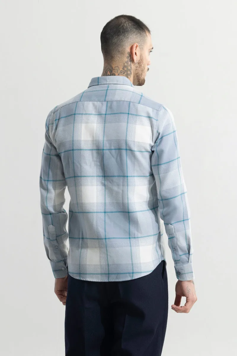 Duet Dupllin Blue Flannel Checks Shirt