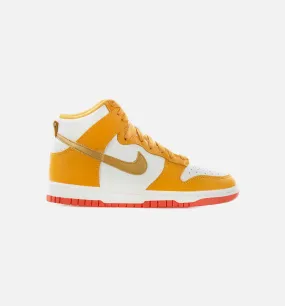 Dunk High University Gold Womens Lifestyle Shoe - Yellow/Gold/White Limit One Per Customer