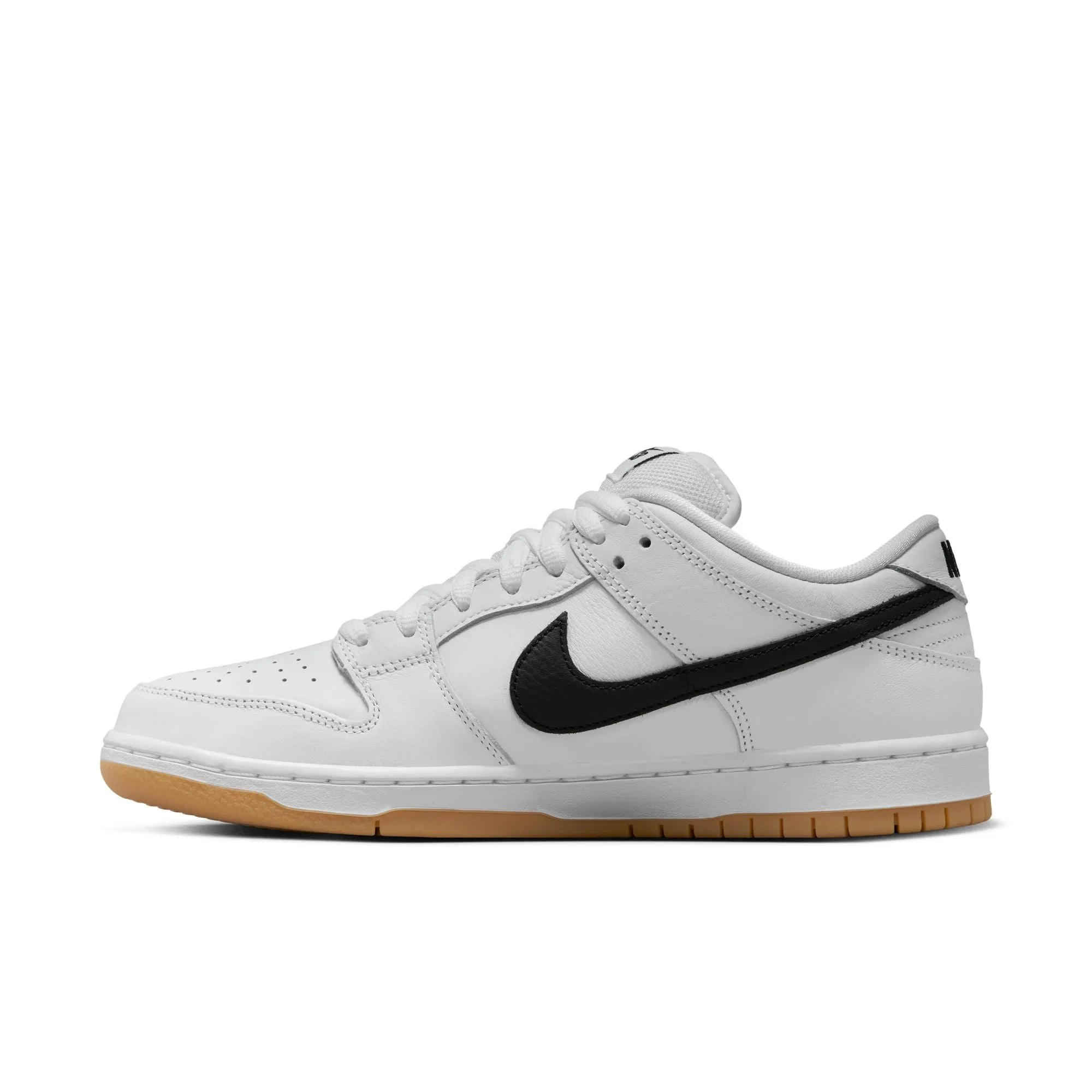 DUNK LOW PRO ISO WHITE / BLACK / GUM LIGHT BROWN