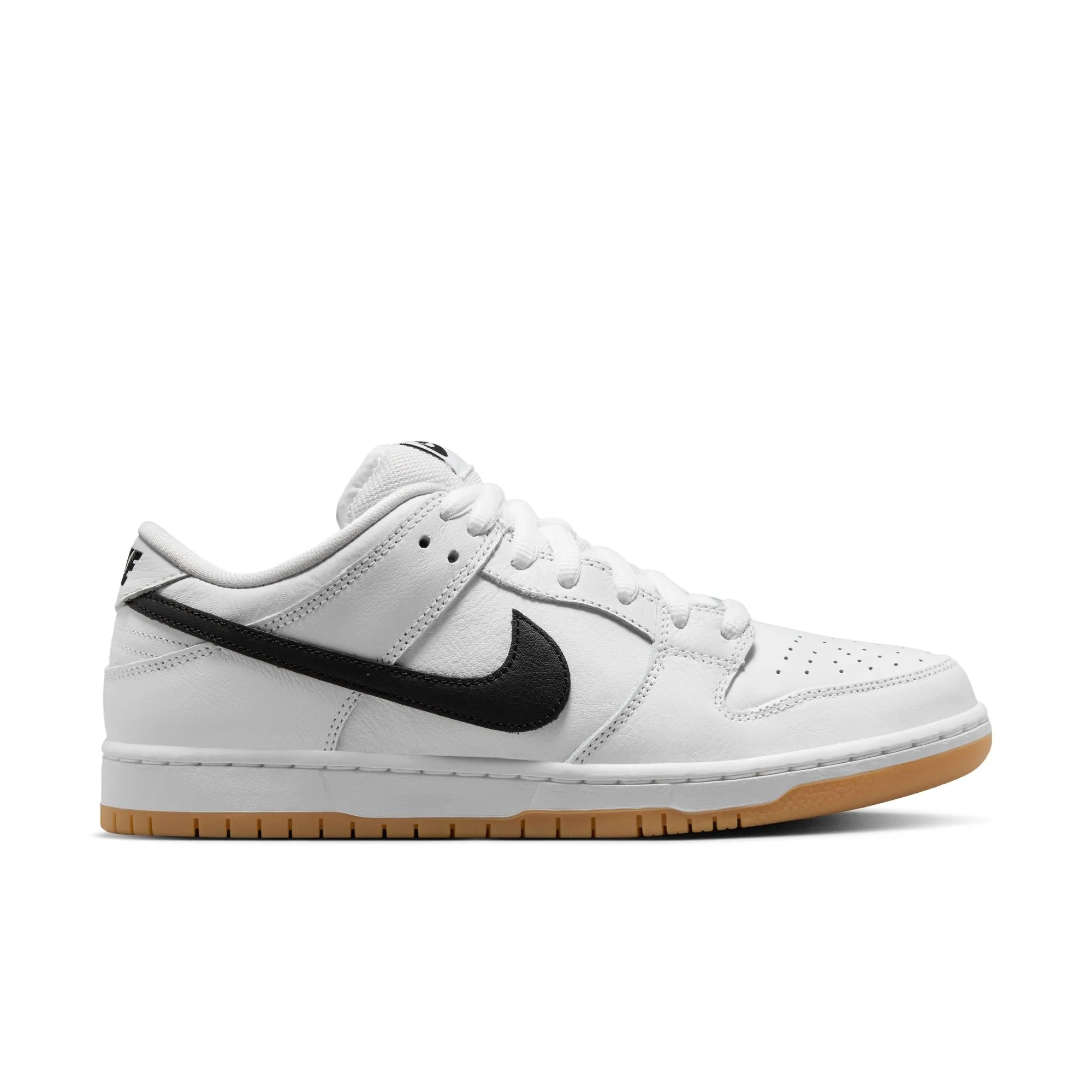 DUNK LOW PRO ISO WHITE / BLACK / GUM LIGHT BROWN