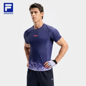 FILA CORE ATHLETICS FITNESS Men Short Sleeve T-shirt (Full Print)