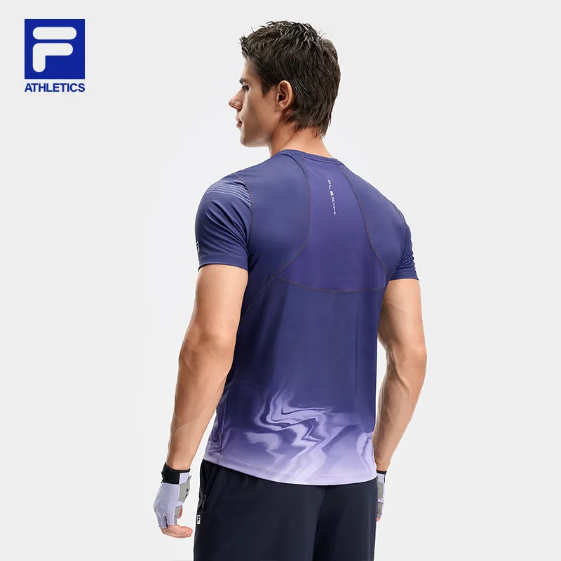 FILA CORE ATHLETICS FITNESS Men Short Sleeve T-shirt (Full Print)