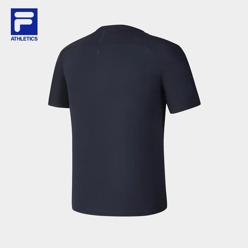 FILA CORE ATHLETICS FITNESS Men Short Sleeve T-shirt (Navy)