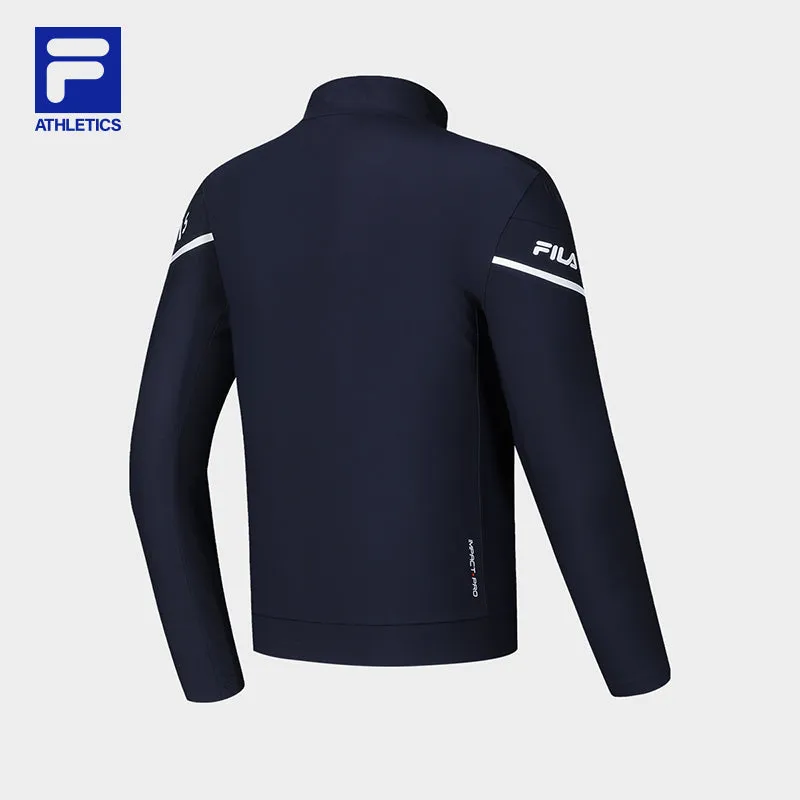 FILA CORE ATHLETICS TENNIS1 ART IN SPORTS Men Knit Top (Navy)