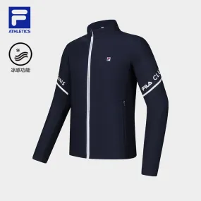 FILA CORE ATHLETICS TENNIS1 ART IN SPORTS Men Knit Top (Navy)