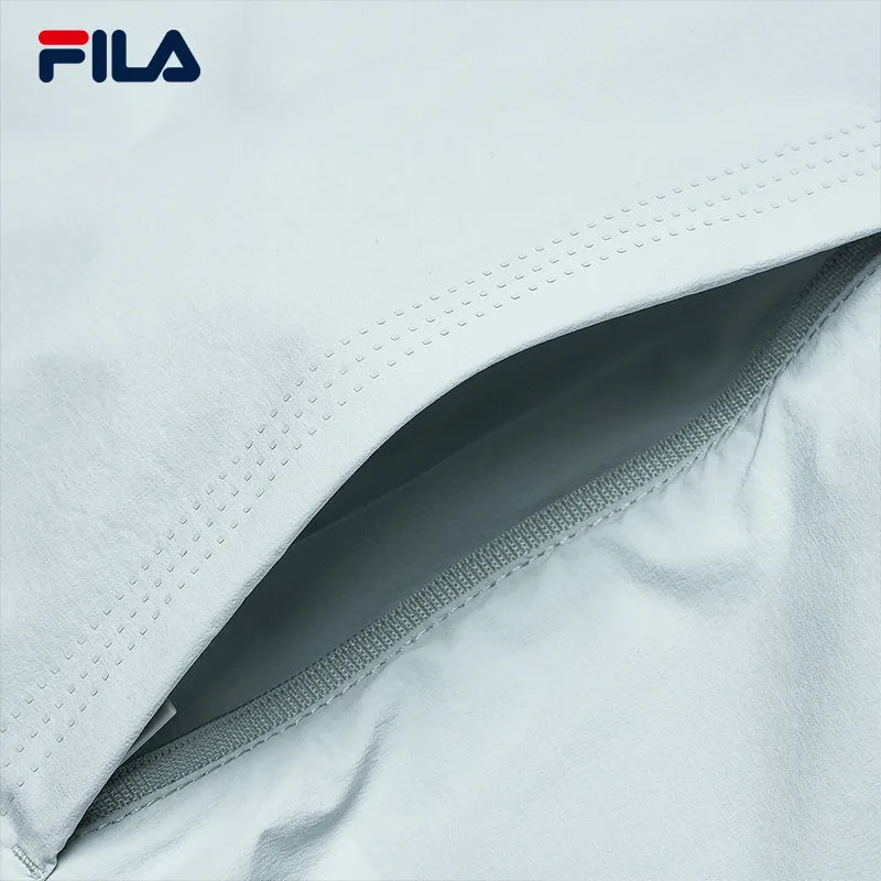 FILA CORE LIFESTYLE BLUE Men Woven Top (Ash)