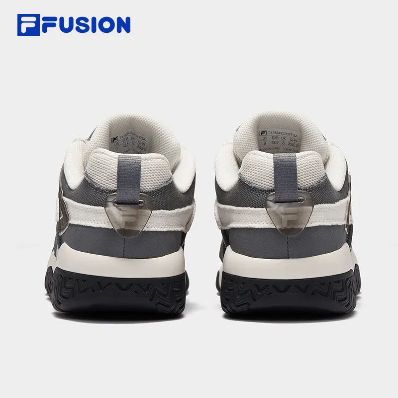 FILA FUSION BARRICADE Men Sneakers (White and Dark Grey)