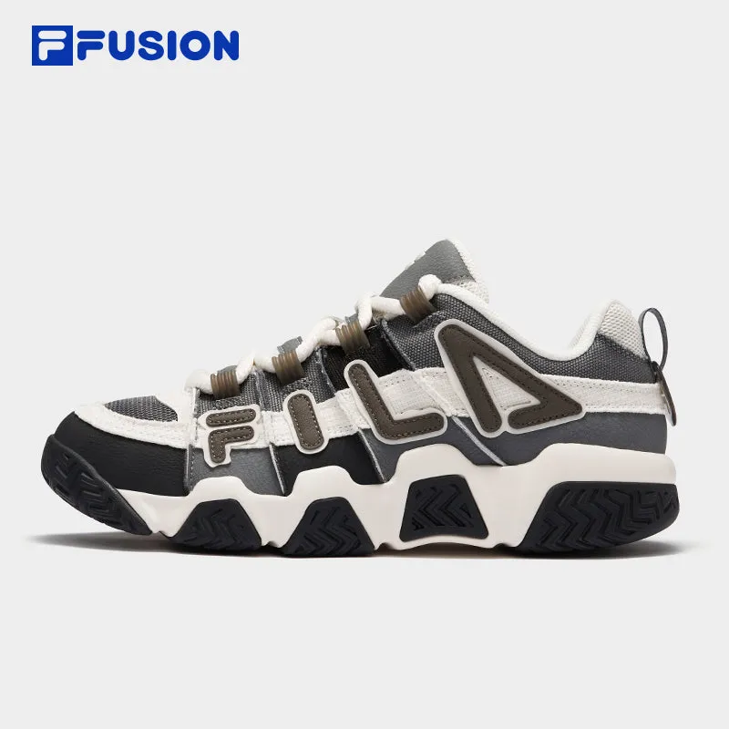 FILA FUSION BARRICADE Men Sneakers (White and Dark Grey)