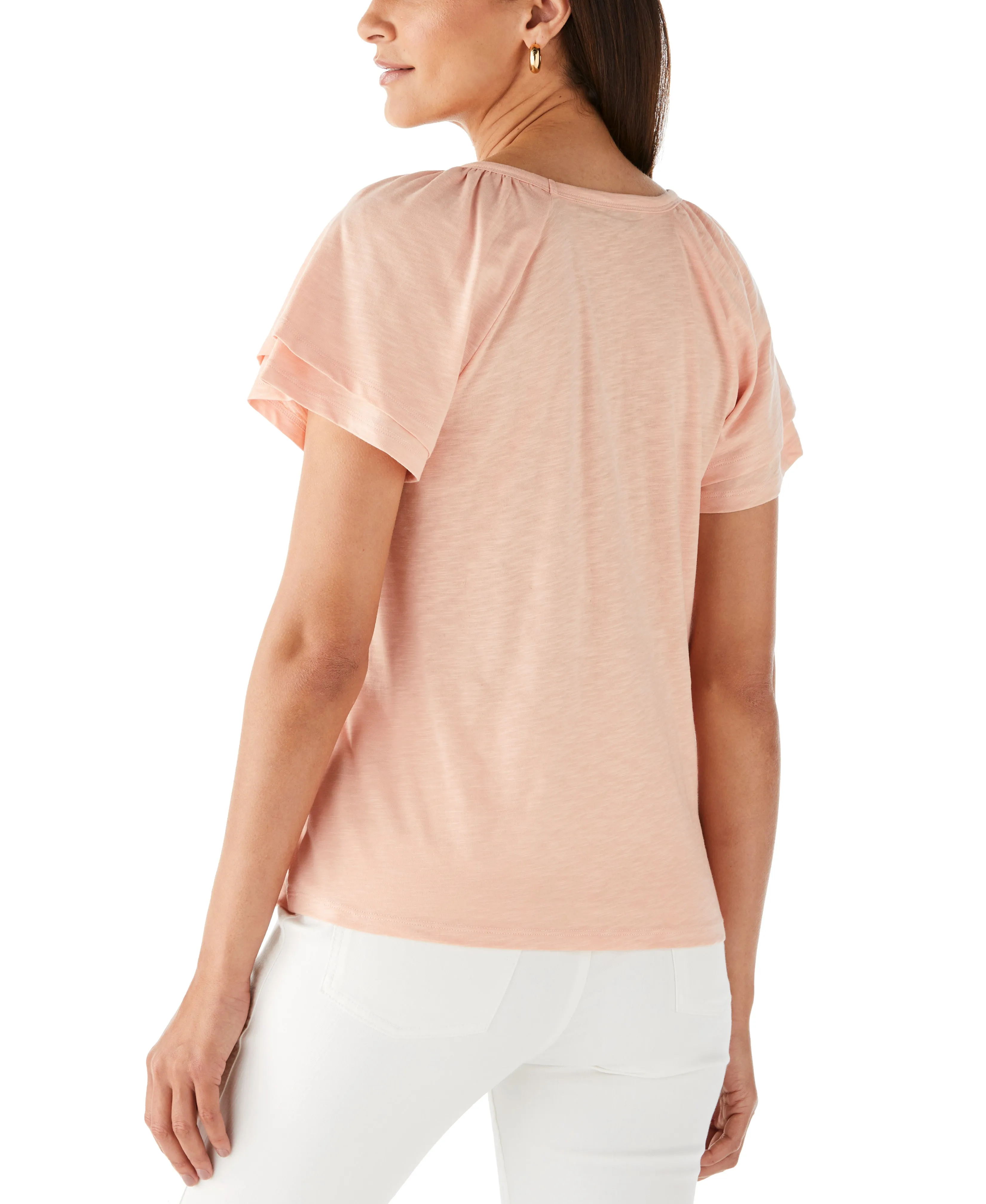 Flutter Raglan Sleeve Tee