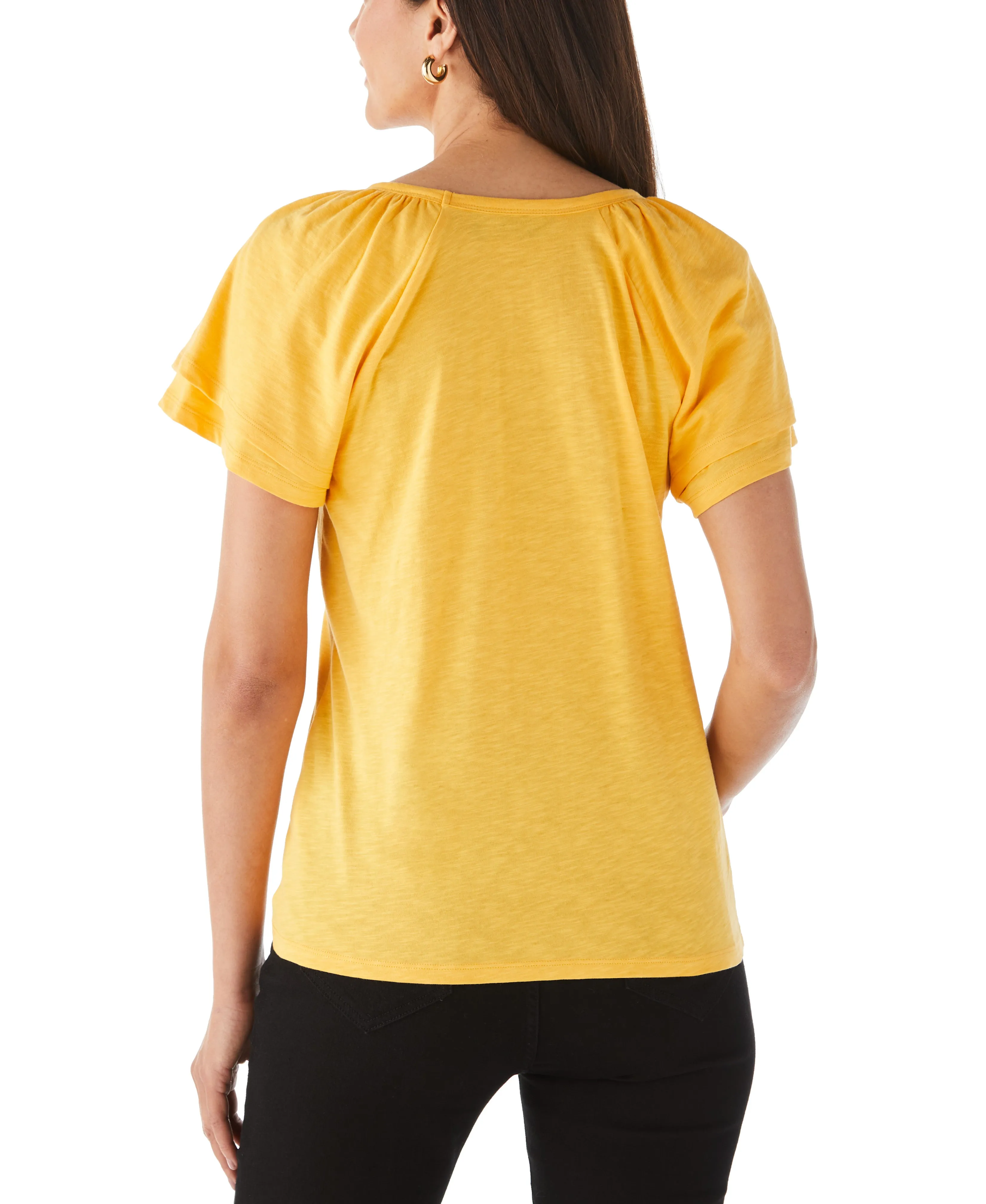 Flutter Raglan Sleeve Tee