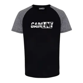 Gainline Rugby Raglan T-Shirt - Black