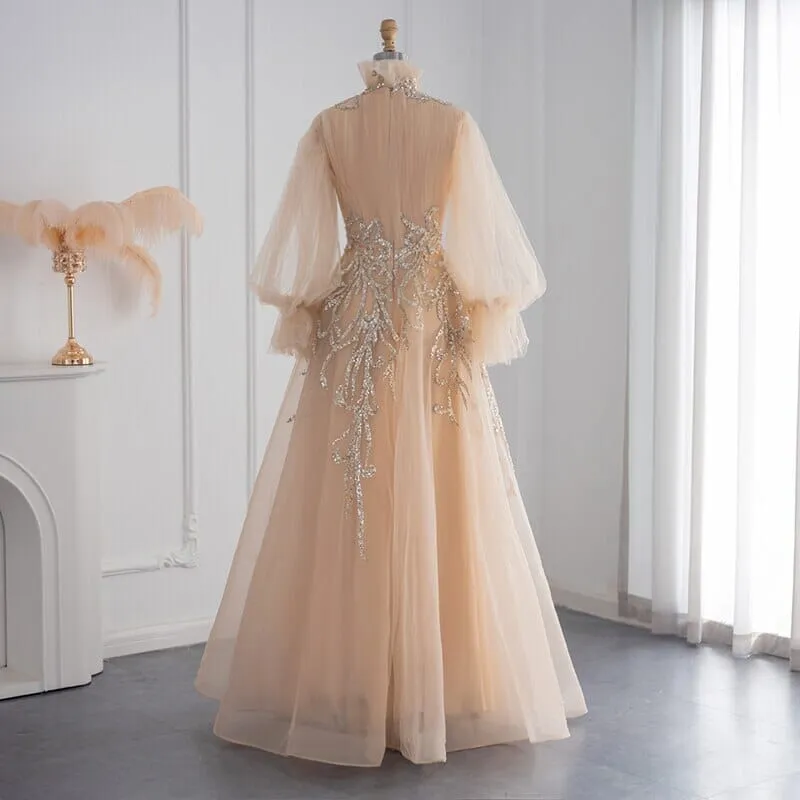 Glamorous Royalty Organza Evening Gown