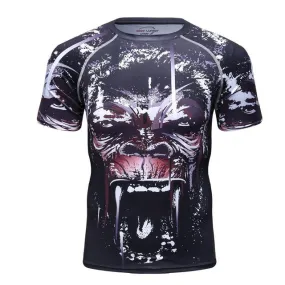 Gorilla Compression 'Kong' Elite Short Sleeve Rashguard