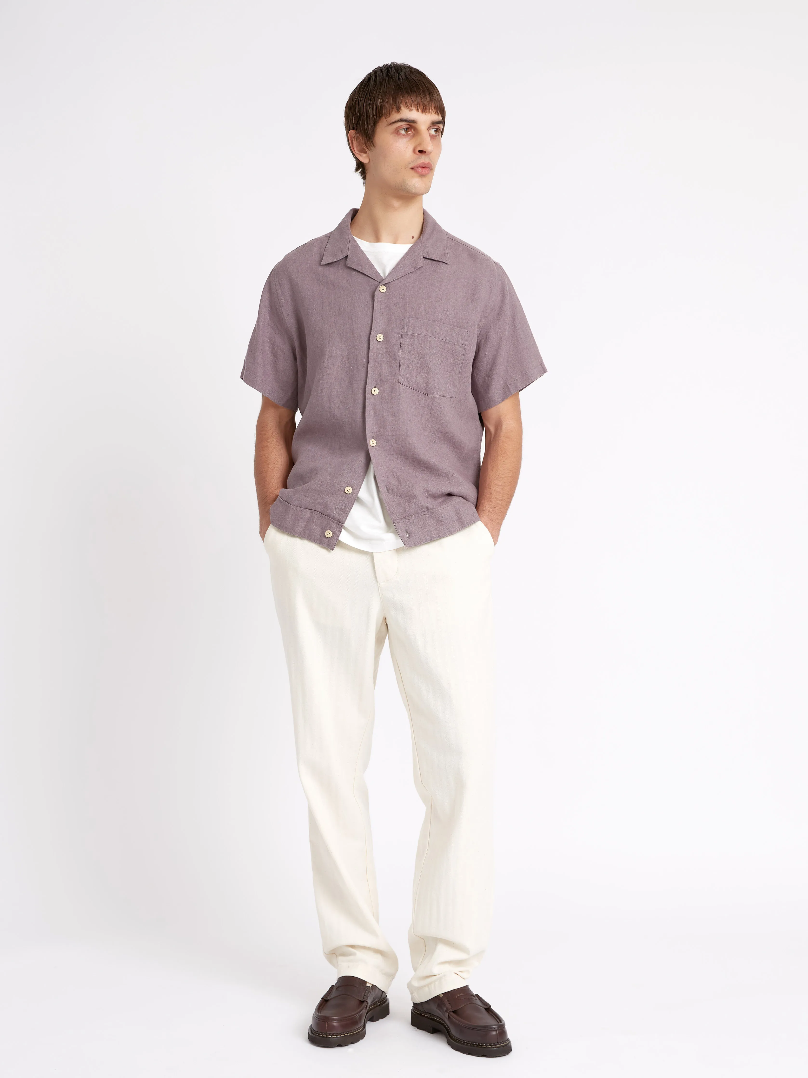 Havana Short Sleeve Shirt Coney Mauve