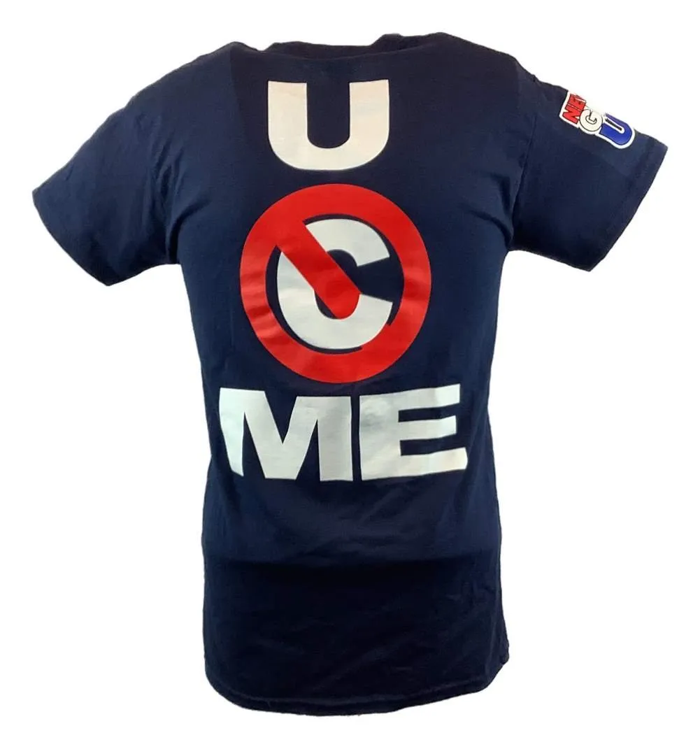 John Cena Navy Blue U Can't Stop Me Kids Boys T-shirt