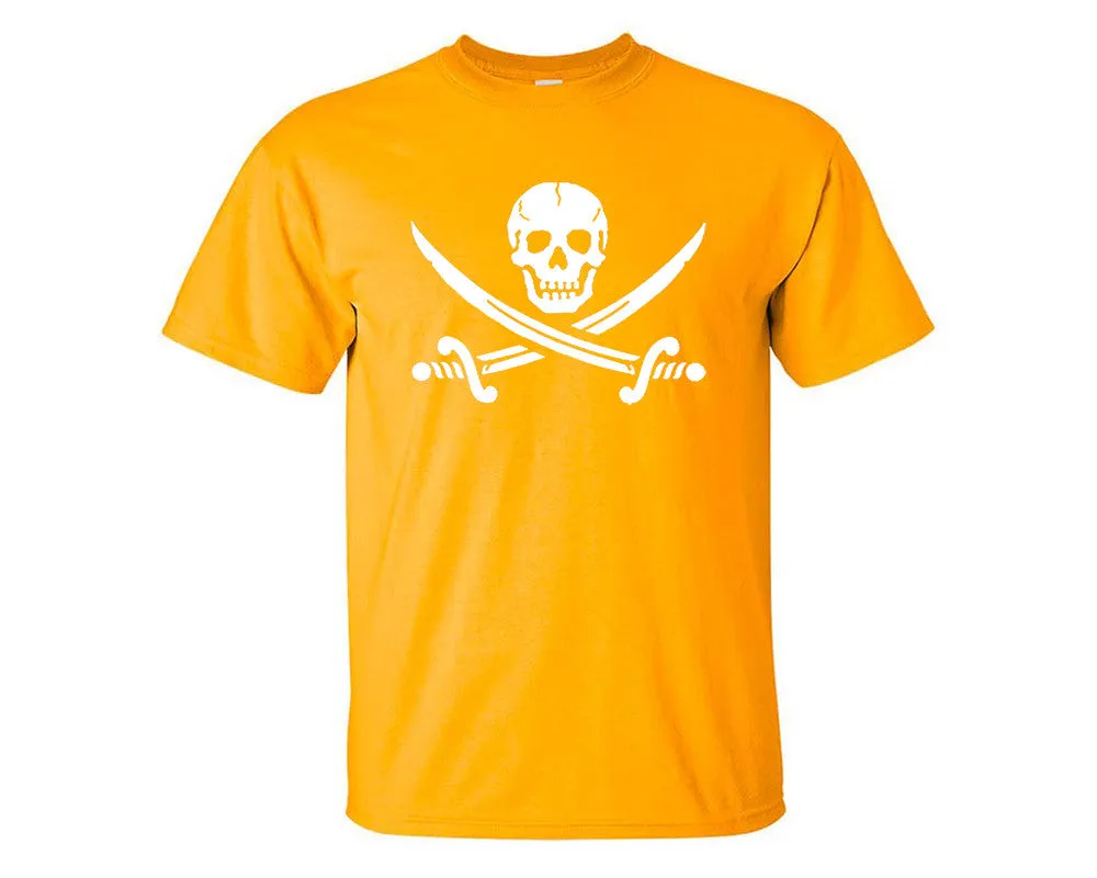 Jolly Roger T-Shirt, Skull and Swords, Pirate T-Shirt