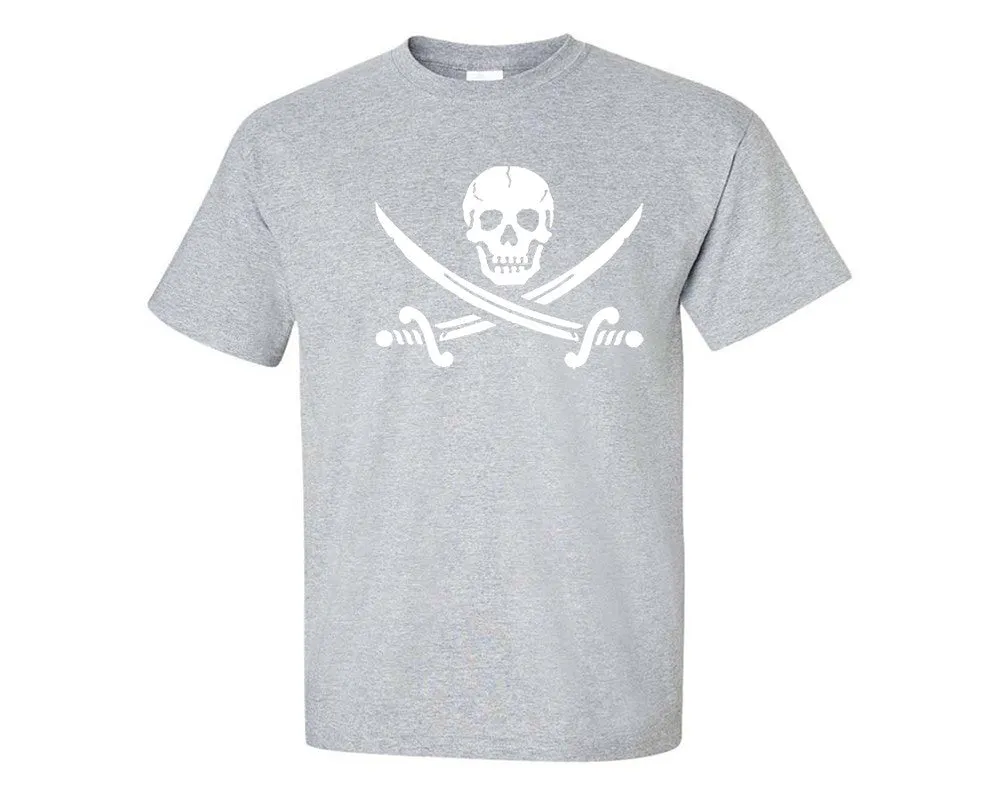 Jolly Roger T-Shirt, Skull and Swords, Pirate T-Shirt