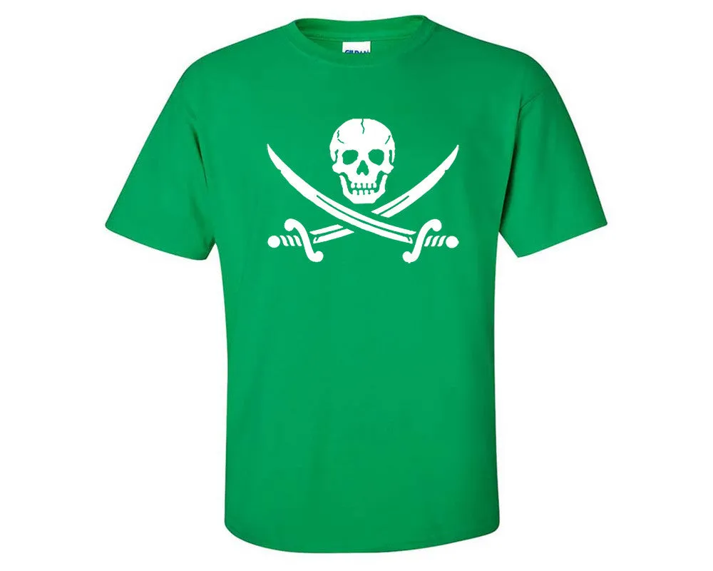 Jolly Roger T-Shirt, Skull and Swords, Pirate T-Shirt