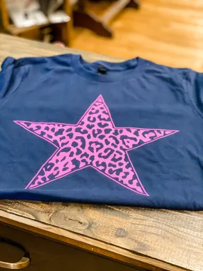 Leopard Star Tee