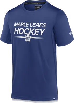 Maple Leafs Fanatics Men's 2023 Authentic Pro Rink Tech Tee