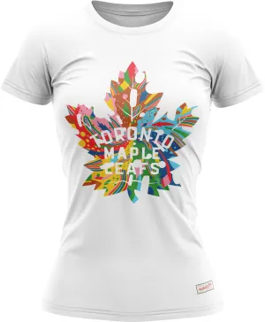 Maple Leafs Mitchell & Ness 2023 Celebrating Pride Tapered Fit Tee