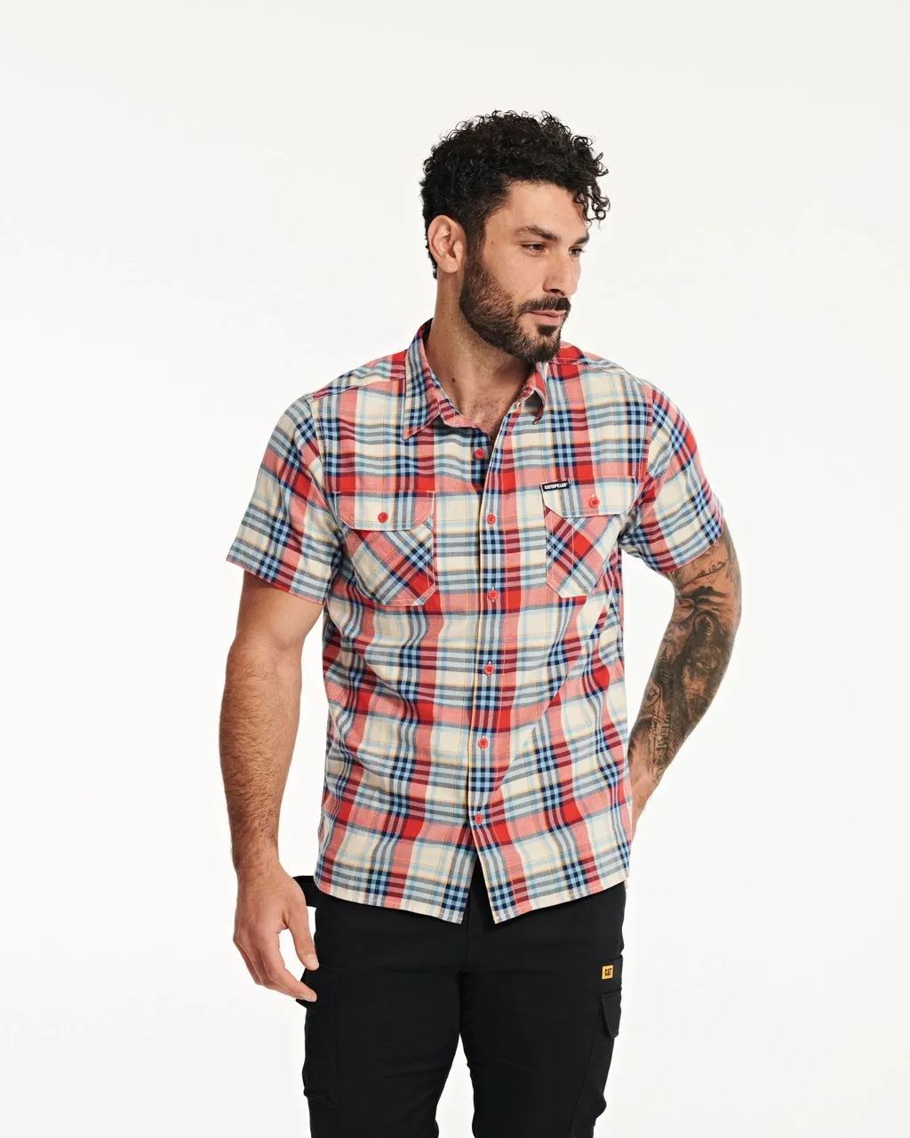 Men's Plaid Work Shirt