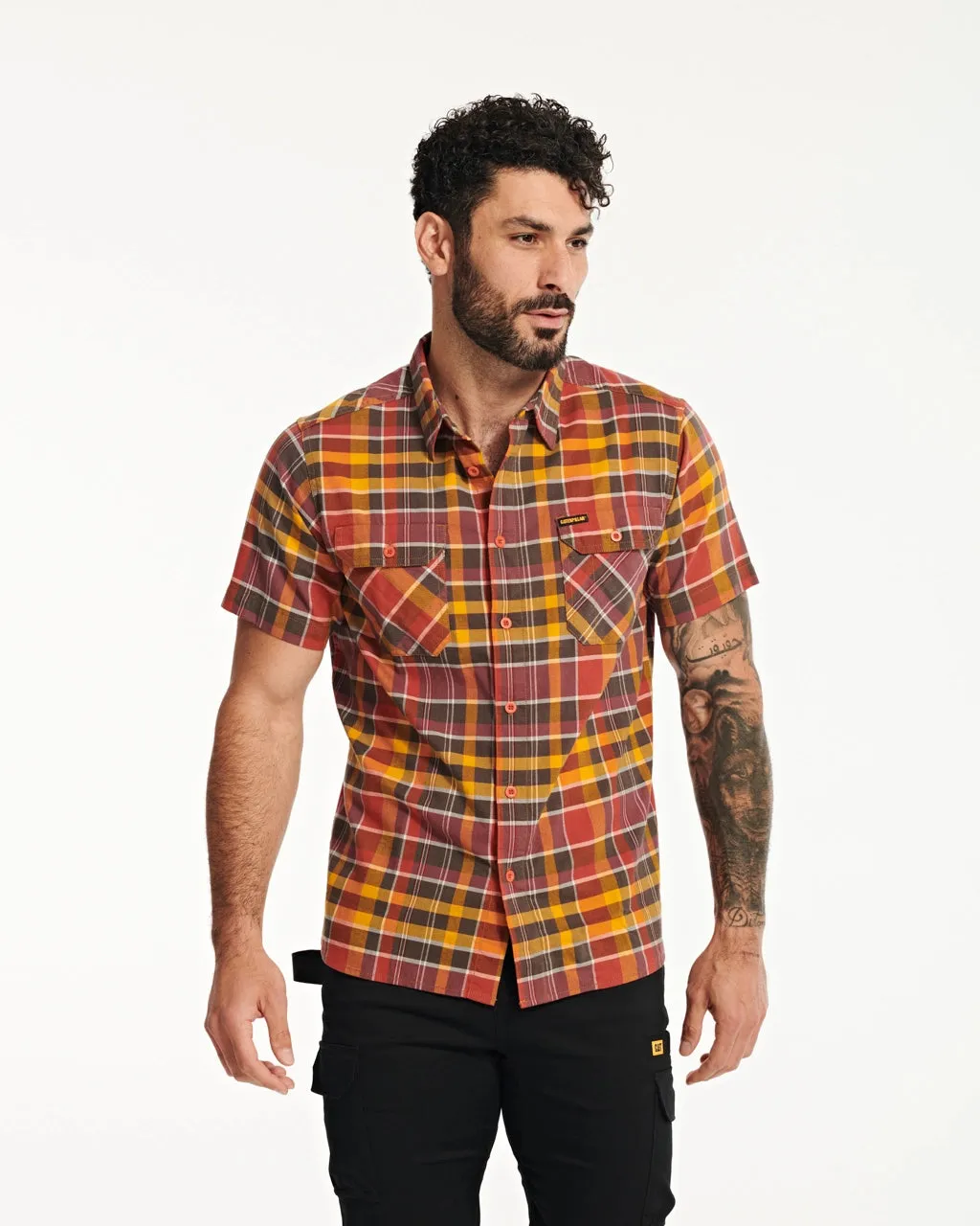 Men's Plaid Work Shirt