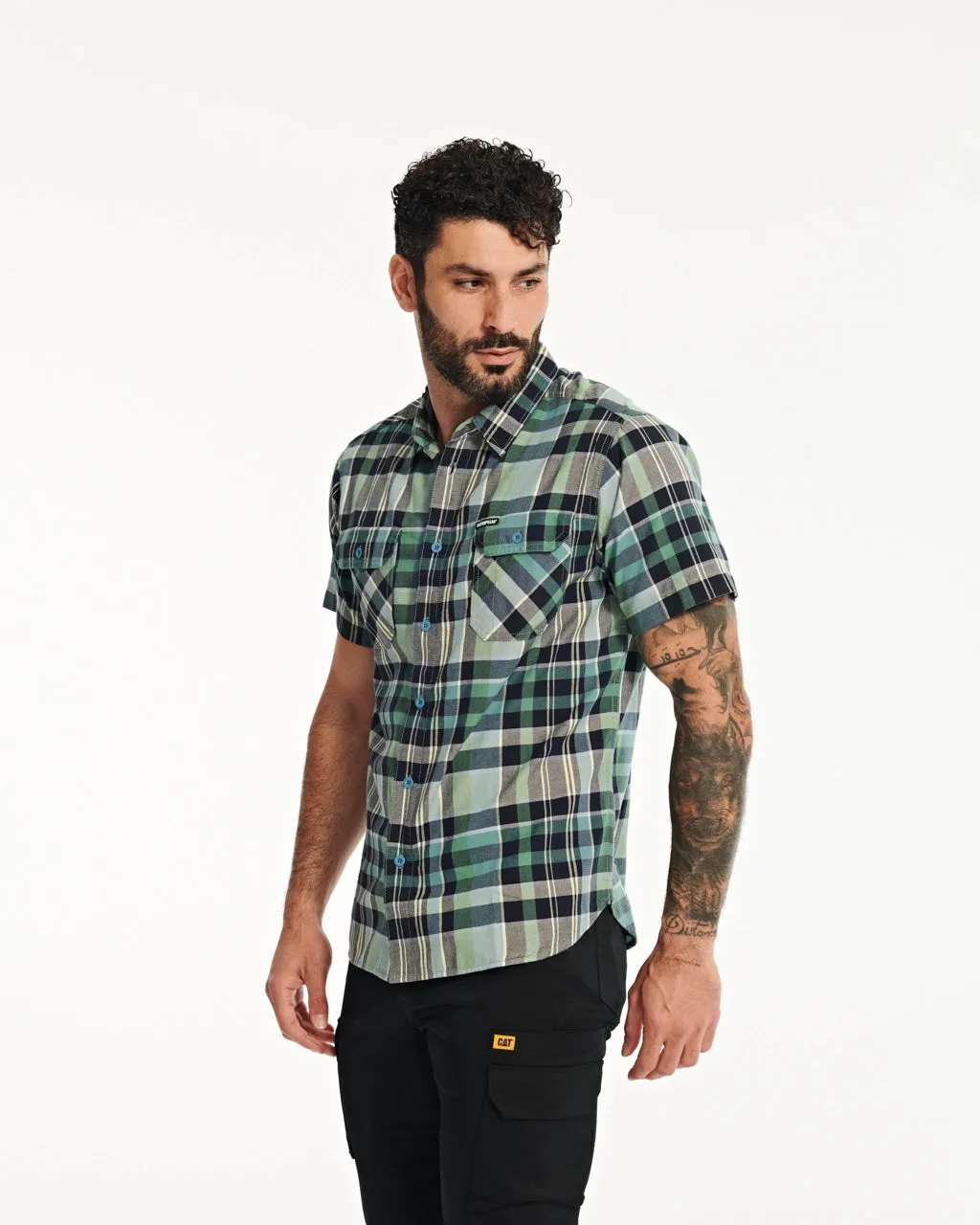 Men's Plaid Work Shirt