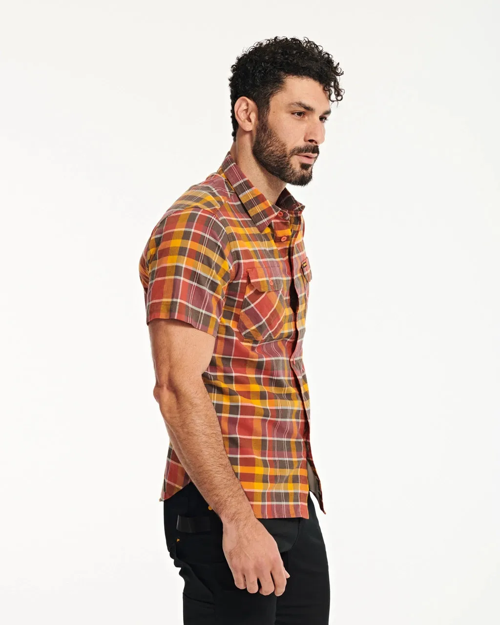 Men's Plaid Work Shirt