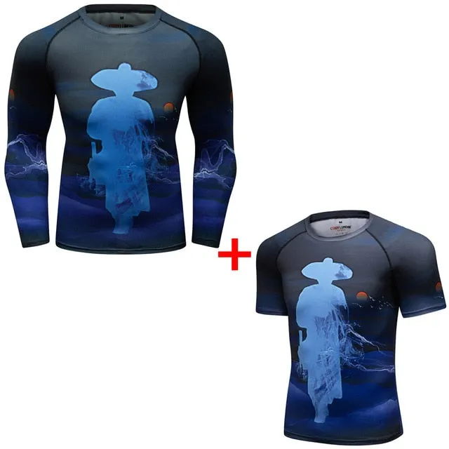 Mortal Kombat 'Kung Lao | Set of 2' Elite Rashguard