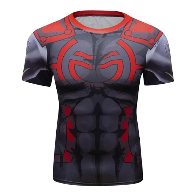 My Hero Academia 'Onyx Deku Plus Ultra' Elite Short Sleeve Rashguard