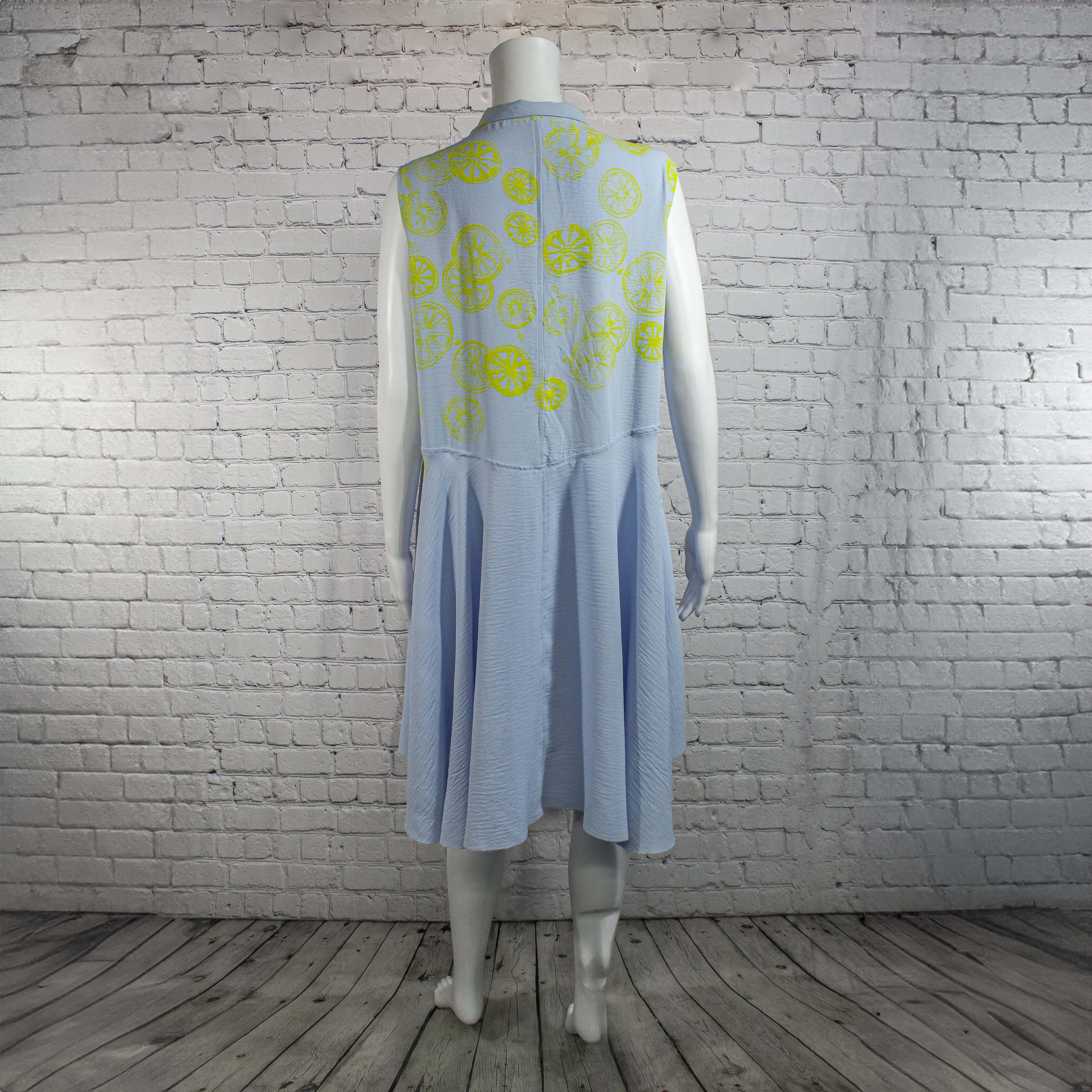 NEW! Peppy Dress in Blue Citrus by Paper Temples