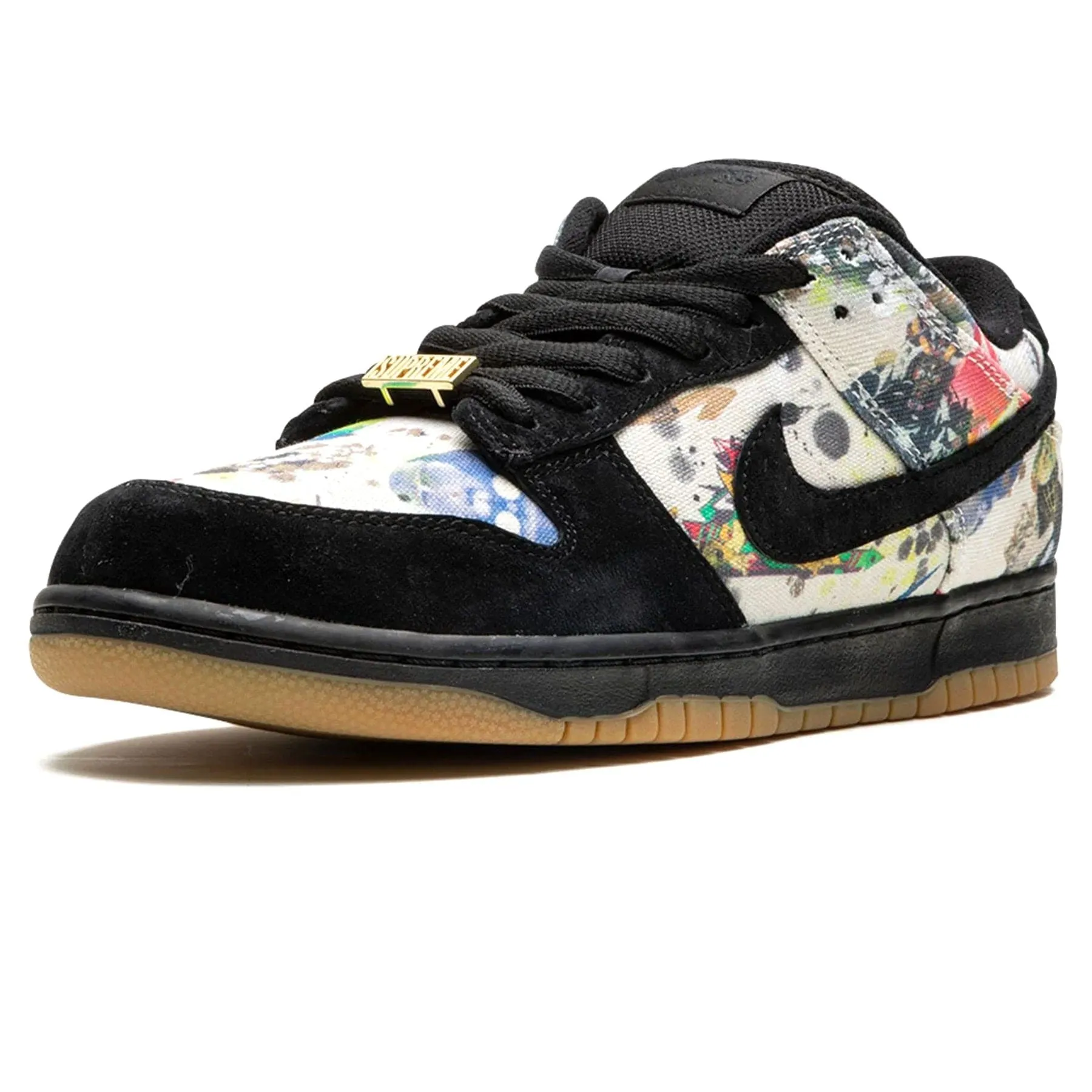 Mens Nike Dunk Low SB x Supreme Rammellzee Collaboration Sneakers