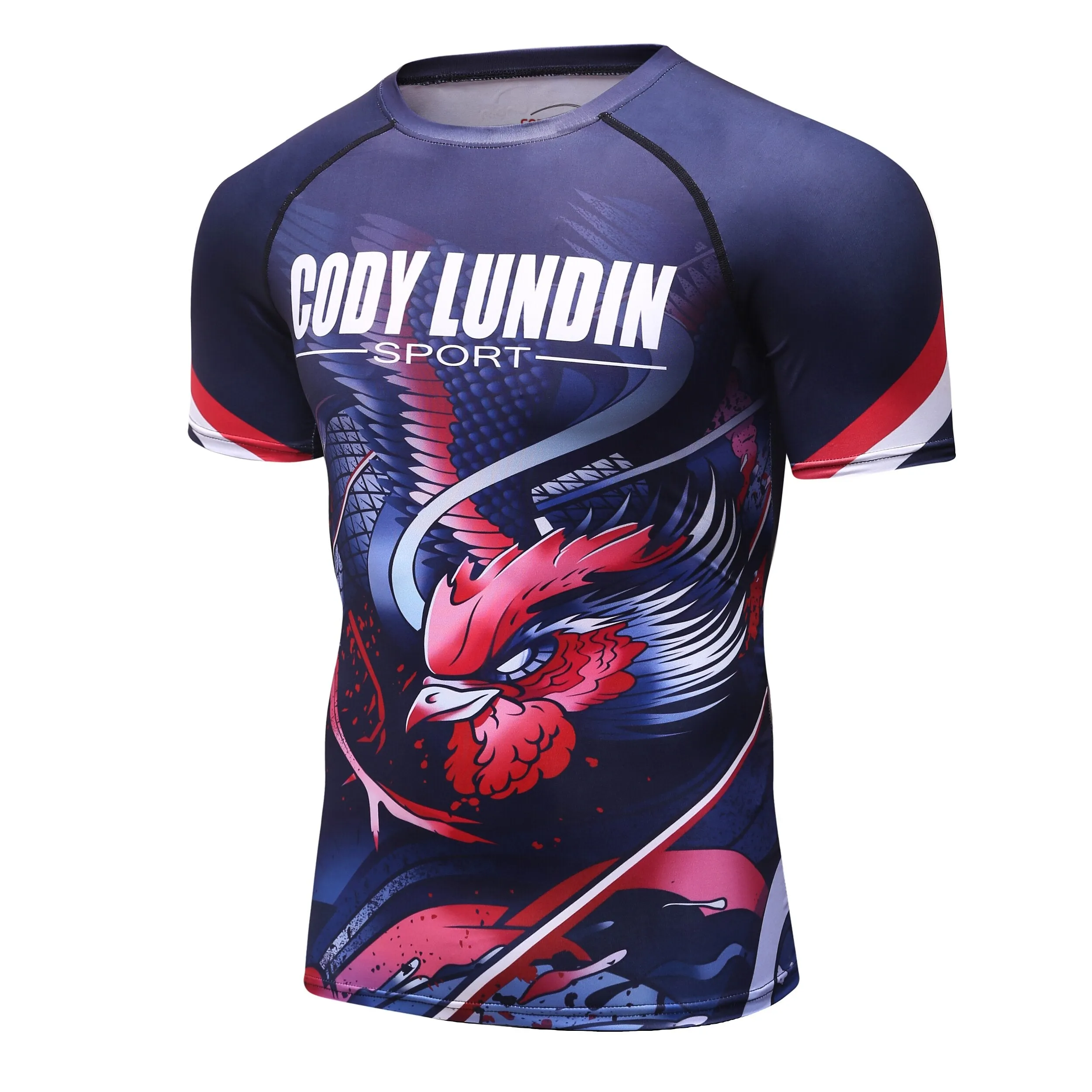 Phoenix Compression 'Bird of Prey' Elite Short Sleeve Rashguard