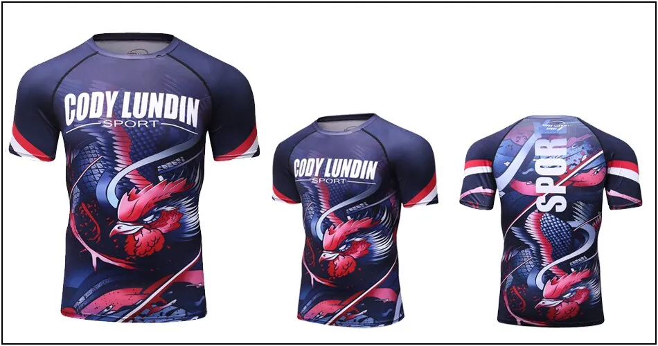 Phoenix Compression 'Bird of Prey' Elite Short Sleeve Rashguard