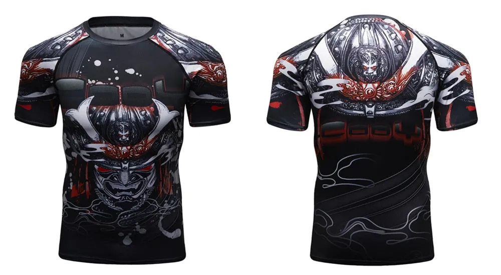 Samurai Compression 'Honor' Elite Short Sleeve Rashguard