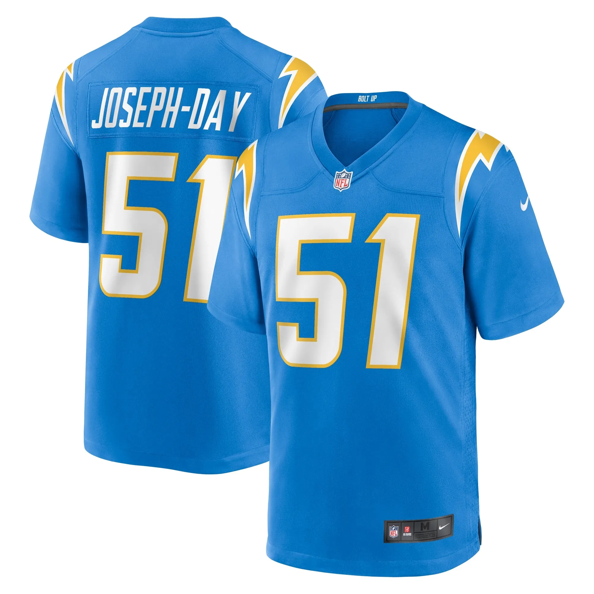 Sebastian Joseph-Day Los Angeles Chargers Nike Game Player Jersey - Powder Blue